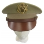 US Army Officers Service Cap - Khaki